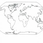 Printable Sheets Of Africa, Europe, Asia, And Australia Not Labeled – Printable World Map With Continents And Oceans Labeled