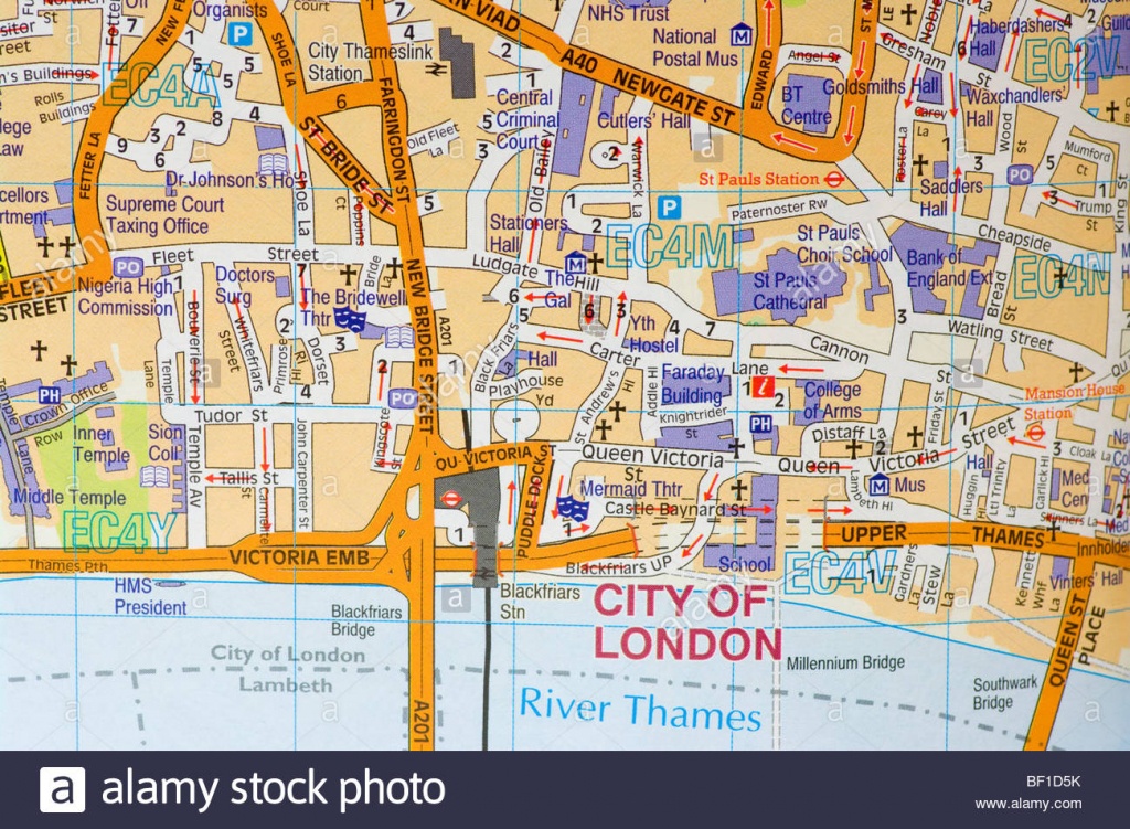 Printable Street Map Of Central London Within - Capitalsource - Free Printable City Street Maps