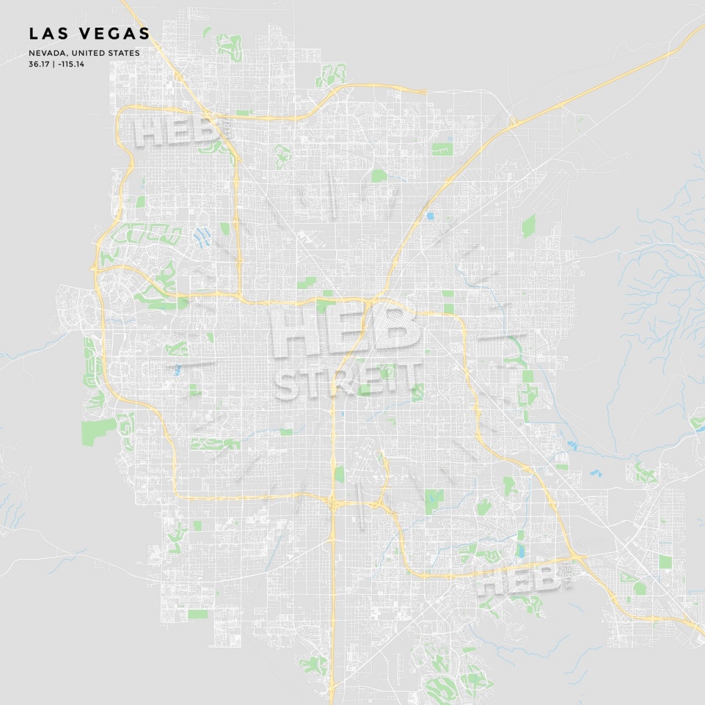 Printable Street Map Of Las Vegas, Nevada | Hebstreits Sketches - Printable Las Vegas Street Maps