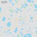 Printable Street Map Of Orlando, Florida | Hebstreits Sketches   Florida Street Map