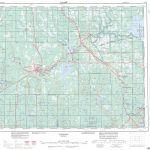 Printable Topographic Map Of Timmins 042A, On   Printable Topographic Maps Free