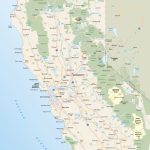 Printable Travel Maps Of Coastal California Moon Com Within Map   Map Of California Coast North Of San Francisco