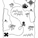 Printable Treasure Map Kids Activity | Lärande | Pirater, Födelsedag   Children's Treasure Map Printable