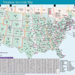 Printable Us Area Code Map | United States Area Codes | Us Area   Us Area Code Map Printable