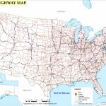 Printable Us Map With Cities New United States Major Highways Map   Free Printable Us Map With Cities
