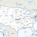 Printable Us Map With Major Cities And Travel Information | Download   Printable Usa Map With States And Cities