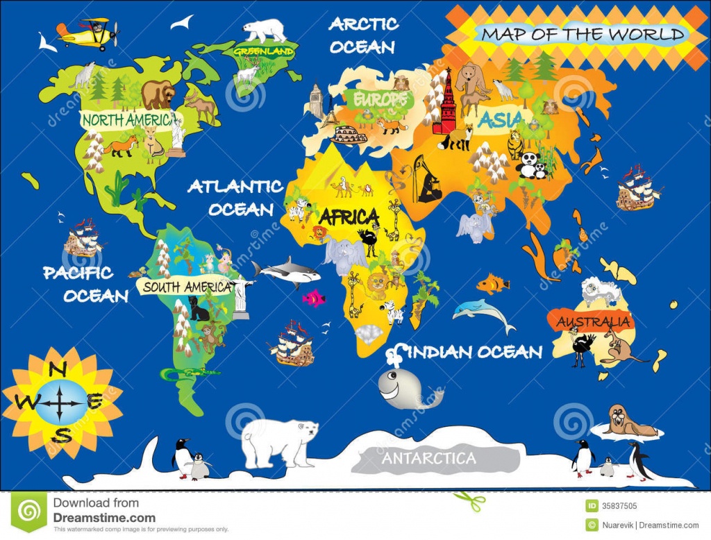 Printable World Map For Kids And Travel Information | Download Free - Kid Friendly World Map Printable