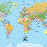 Printable World Map Free | Sitedesignco   8X10 Printable World Map