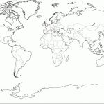 Printable World Map Pdf New Blank | Anu | Blank World Map, World Map   Free Printable World Maps Online