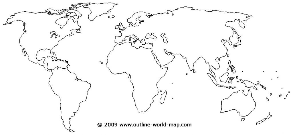 Printable World Map - World Wide Maps - Printable Map Of World Blank