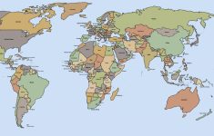 World Map Printable Pdf