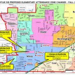 Proposed Elementary Attendance Zone Changes | Home | The Wylie Way   Wylie Texas Map