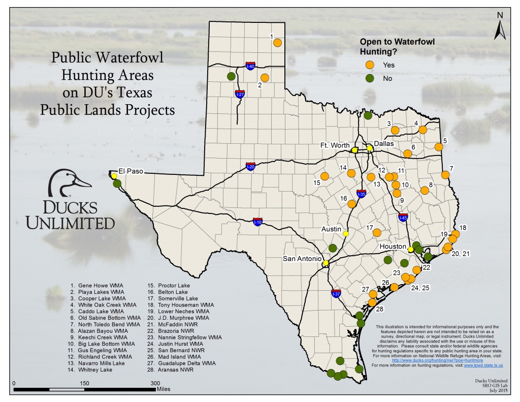 Public Hunting On Du Projects In Texas - Texas Public Hunting Map
