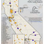 Public Waterfowl Hunting Areas On Du Public Lands Projects   California Public Lands Map