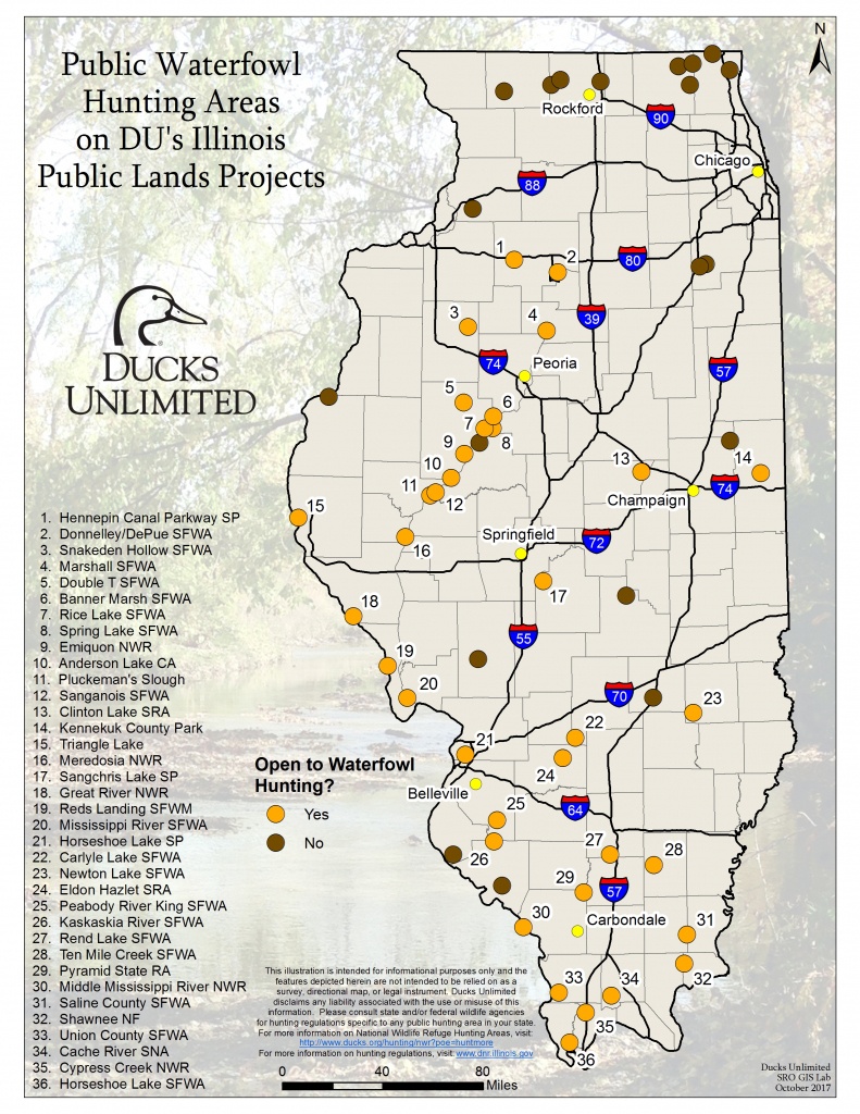 Public Waterfowl Hunting Areas On Du Public Lands Projects - Florida Public Hunting Land Maps