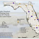 Public Waterfowl Hunting Areas On Du Public Lands Projects   Florida Public Hunting Land Maps