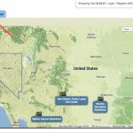 Publiclands | Nevada   California Blm Camping Map