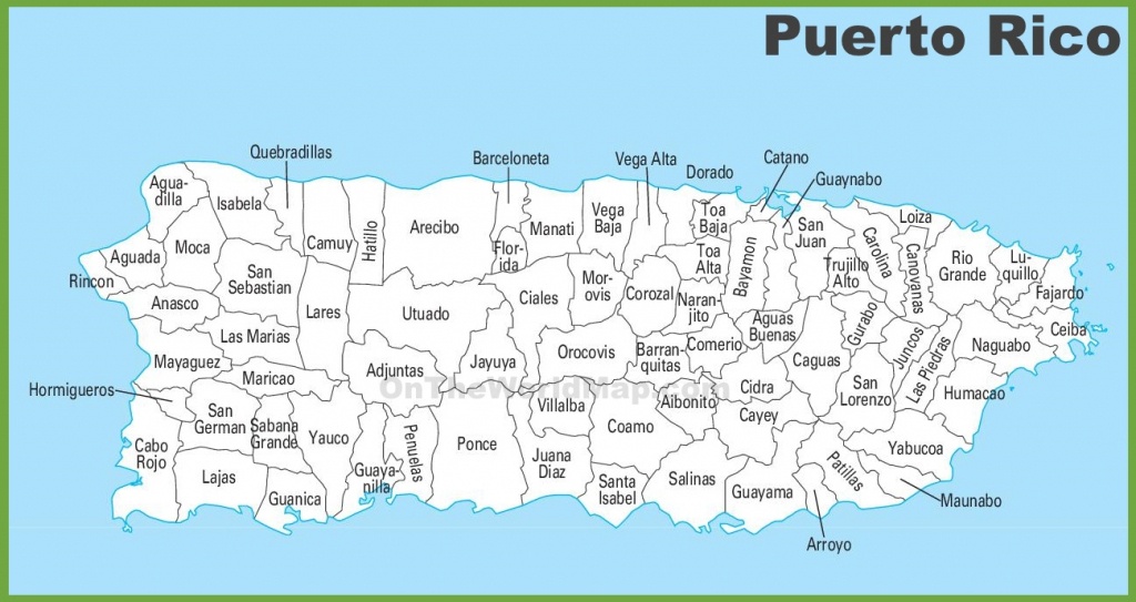 Puerto Rico Maps | Maps Of Puerto Rico - Printable Map Of Puerto Rico
