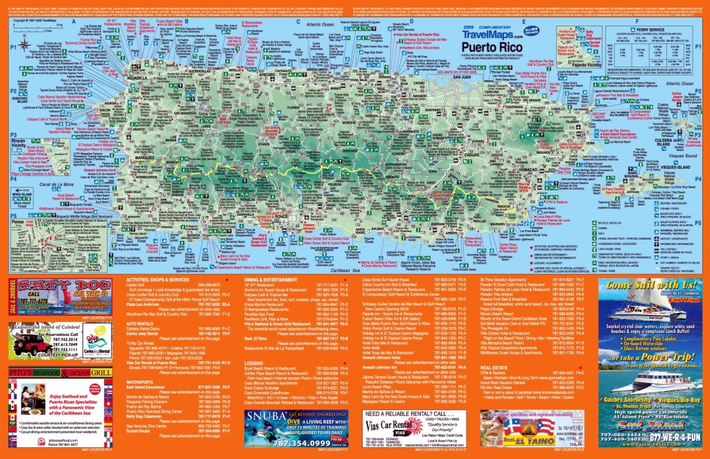 Puerto Rico Maps | Printable Maps Of Puerto Rico For Download - Printable Map Of Puerto Rico For Kids