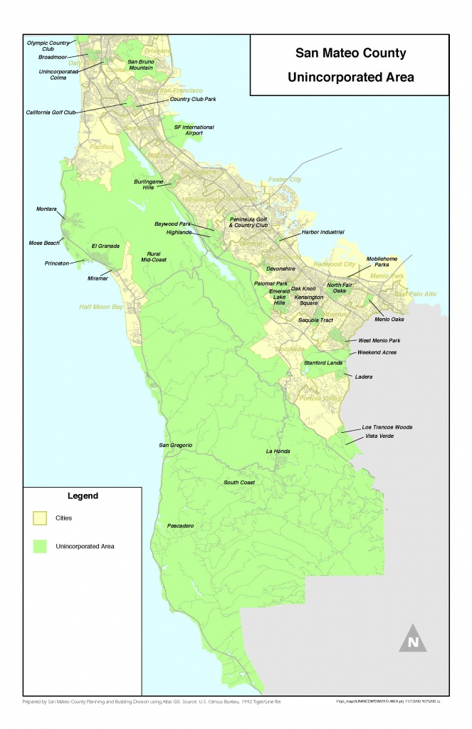Purchasing Or Selling A Home In An Unincorporated Area Of San Mateo - San Mateo California Map