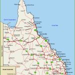 Queensland Highway Map   Queensland Road Maps Printable