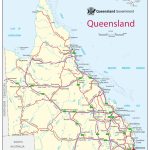 Queensland Road Map   Queensland Road Maps Printable