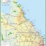 Queensland Tourist Map   Printable Map Of Queensland