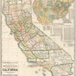 Rand, Mcnally & Co.'s New Enlarged Scale Railroad And County Map Of   Rand Mcnally California Map