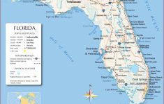 Reference Maps Of Florida, Usa – Nations Online Project – Panama City Florida Map Google
