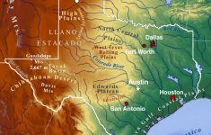 Map Of Texas Coastline