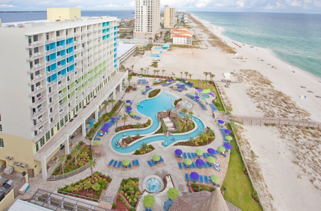Resort Holiday Inn Resort Pensacola Beach Gulf Front, Pensacola - Map Of Hotels In Pensacola Florida