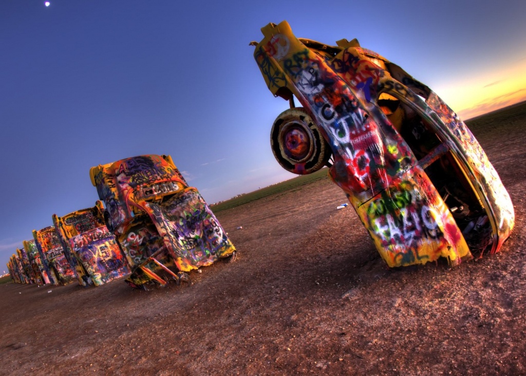 Rides | Tripp&amp;#039;s Harley-Davidson® | Amarillo Texas - Cadillac Ranch Texas Map