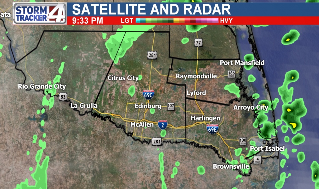 Rio Grande Valley Weather | News, Weather, Sports, Breaking News | Kgbt - Texas Weather Map Today