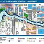 Riverwalk/las Olas In Downtown Fort Lauderdale | April Break In 2019   Street Map Of Fort Lauderdale Florida