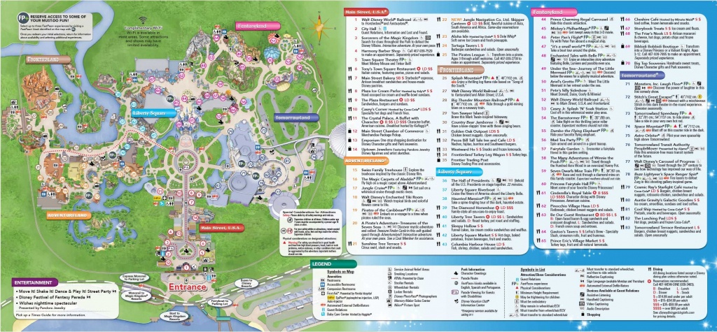 Rmh Travel Comparing Disneyland To Walt Disney World.magic - Maps Of Disney World Printable
