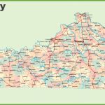 Road Map Of Kentucky With Cities   Printable Map Of Kentucky Counties