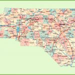Road Map Of North Carolina With Cities   Printable Map Of North Carolina Cities