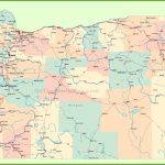Road Map Of Oregon With Cities   Oregon Road Map Printable