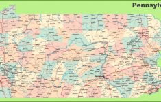 Printable Road Map Of Pennsylvania