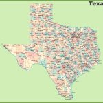 Road Map Of Texas With Cities   Official Texas Highway Map