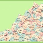 Road Map Of Virginia With Cities   Printable Map Of Virginia