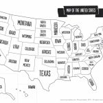 Road Trip Games & Activities For Kids | Travel In 2019 | Map Quiz   United States Travel Map Printable