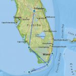 Roadtrip Florida: Onze Route Door The Sunshine State   Lies Rond De   Florida Road Trip Map