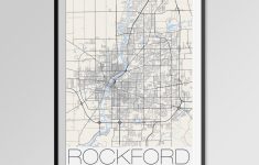 Printable Map Of Rockford Il