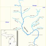 Rogue River (Michigan)   Wikipedia   Michigan River Map Printable