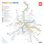 Rome Metro   Routes, Hours, Fares & Rome Metro Maps | Cruise Tips In   Printable Rome Metro Map