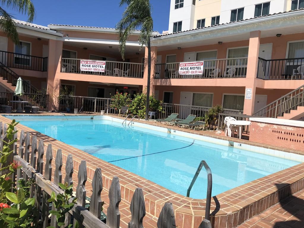 Rose Motel, Clearwater Beach, Fl - Booking - Clearwater Beach Florida Map Of Hotels
