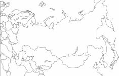 Free Printable Map Of Russia