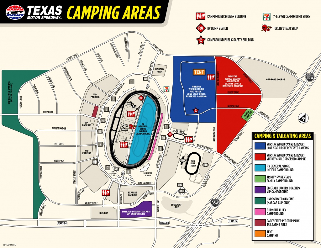 Rv General Store Infield Campground - Texas Rv Parks Map