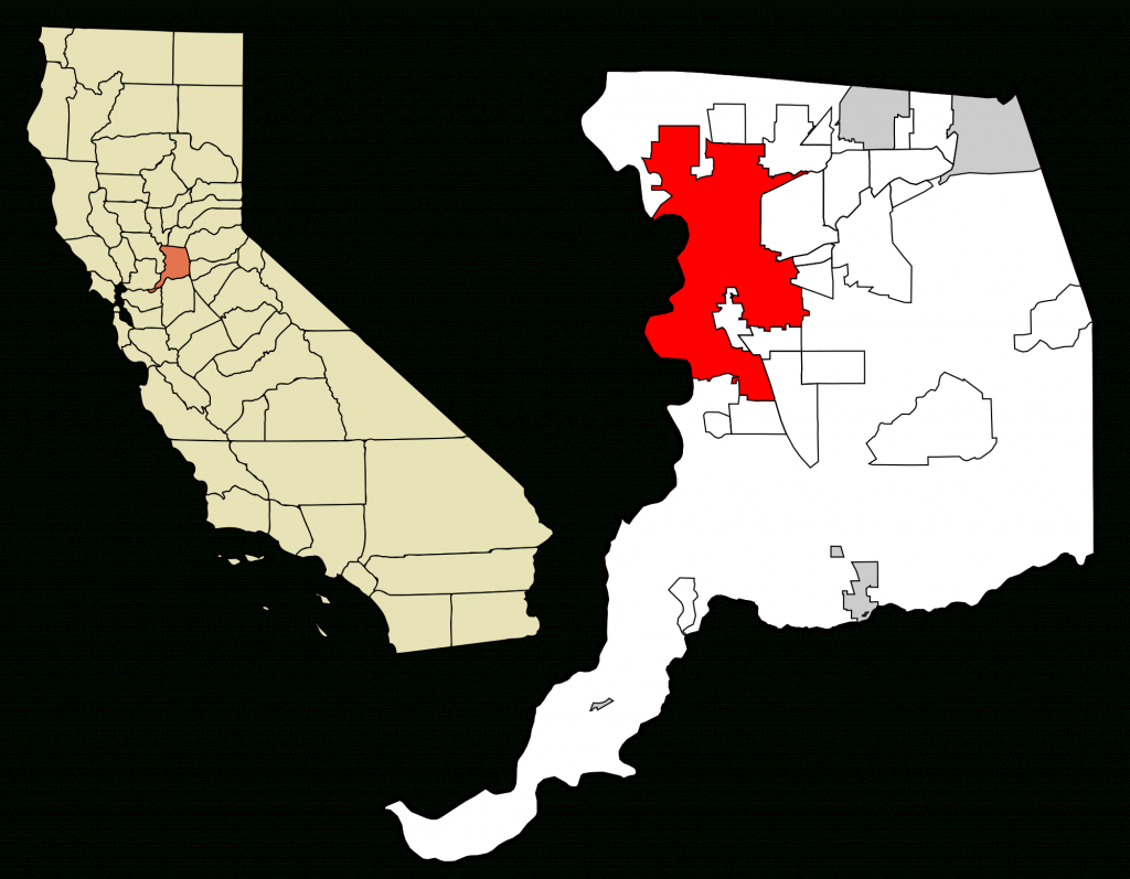 Sacramento, California - Wikipedia - Map Of Sacramento County California